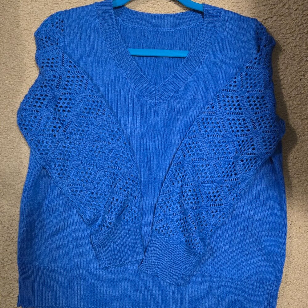 Royal Blue Sweater